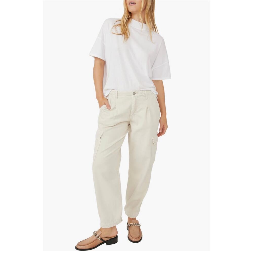 Free People First Light Utility Cargo Pants‎ / sz 6